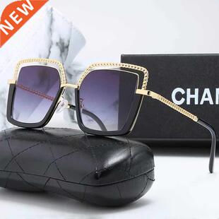 Luxury Brand Designer Square Sunglasses Women Men 2022 New A
