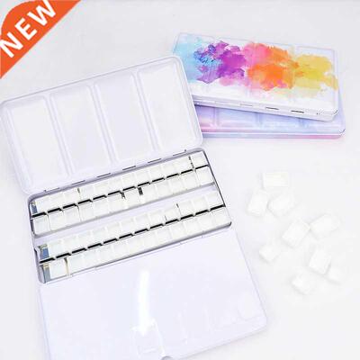24/48 Grids Starry Empty Palette Painting Storage Iron Tins