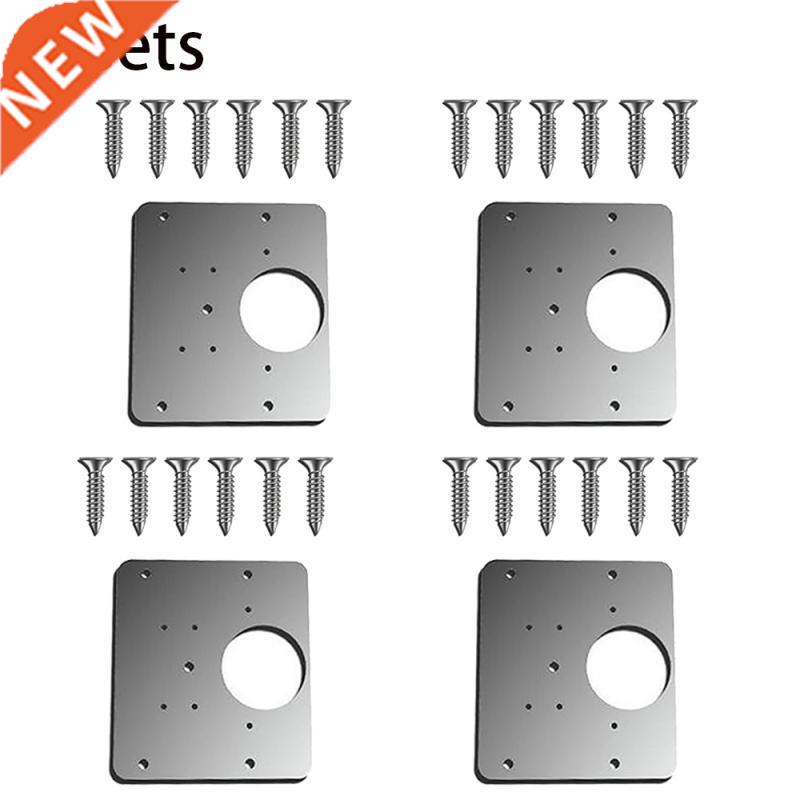 Cabinet Hinge Repair Plate Set Practical Rust Resistant