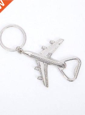 Creative Wedding Supplies Aircraft Keychain Beer Opener