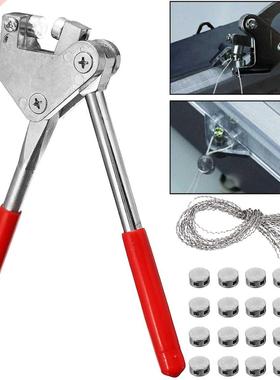 plier 20PCS 10*5MM Sealed beans Sealing Wire Lead Seal Seali