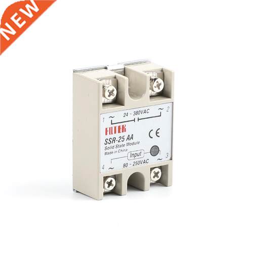 solid state relay SSR-25AA 25A actually 80-250V AC TO 24-380