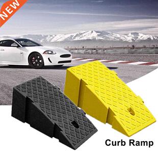 Lightweight Plastic Car Curb Ramps Heavy Duty Threshold Ramp