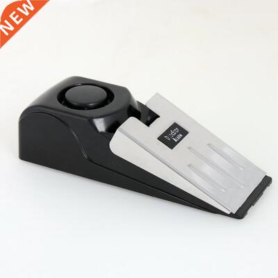 Wedge Shaped 120 dB Security Home Door Stop Stopper Alarm Bl