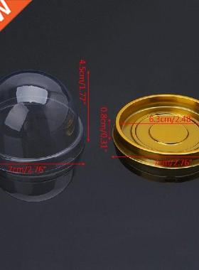 50G Nampan Kue Bulan Bulat Kotak Kemasan Mooncake Holder