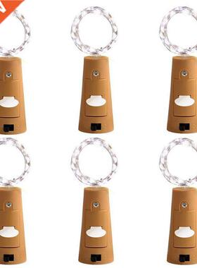 Wine Bottle Lights 6 Pack 20 LED Wine Cork String Lights for