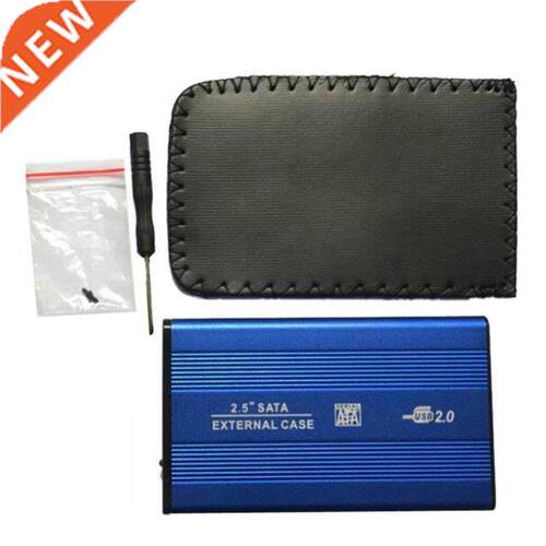 2.5inch USB 2.0 External HDD Enclosure Box 480bps Support 3