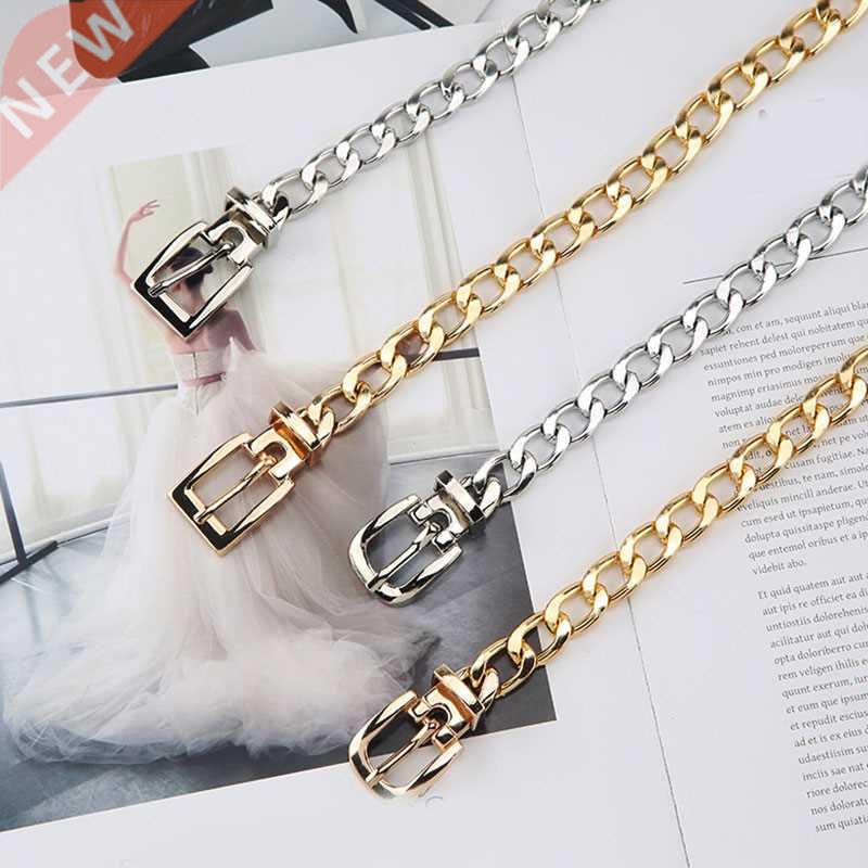 Punk Metal Women'S Belt Chain Gold Silver Waist Chain Dress