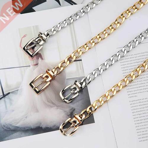 Punk Metal Women'S Belt Chain Gold Silver Waist Chain Dress