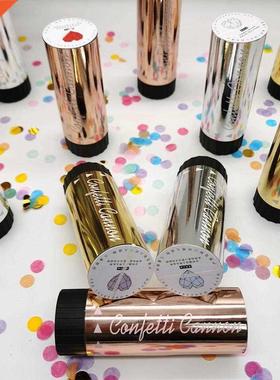 1pc Hand-held Confetti Firework Tube Holiday Celebration