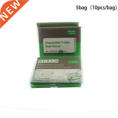 50pcs/lot Dsposable Tolet Seat Cover Waterproof Safety Tra