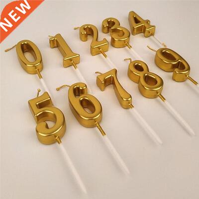 Number Candles Gold Number 0 1 2 3 4 5 6 7 8 9 Birthday Cand