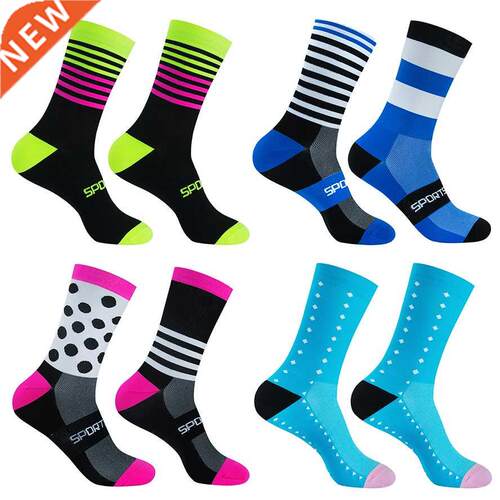 2021 Team Cycling Socks Professional Sports Bike Socks High