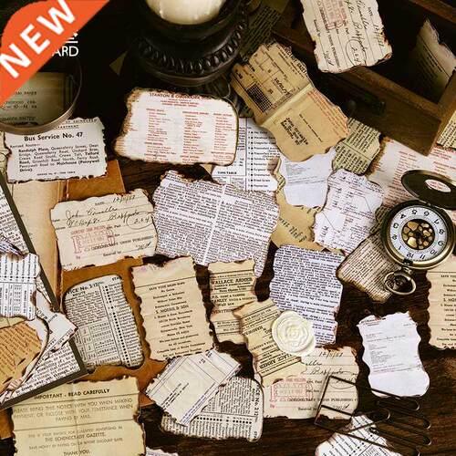MO.CARD /8 Designs 45Pcs/lot Time Pictures Vintage Stickers