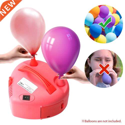 Portable Electric Air Pump Dual Nozzle Air Pump Electric Bal