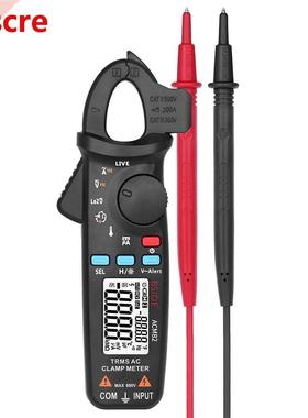 Mini Digital Clamp Meter 6000 Counts True RMS Multimeter Mea