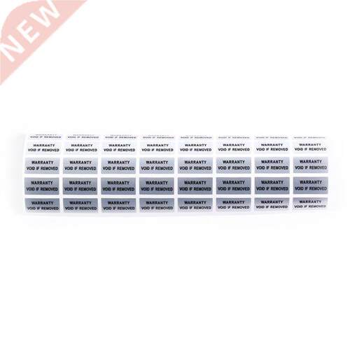 300pcs/lot Printed Security Seals Tamper Evident Warranty Vo