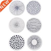 Ceramic Stone With Cork Backing Non-Slip Heat Insulation