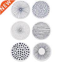 Ceramic Stone With Cork Backing Non-Slip Heat Insulation