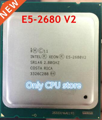 Xeon Processor E5-2680 V2 CP 2.8 LGA 2011 SR1A6 Ten E5-2680V