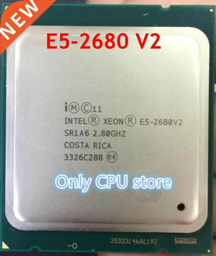 Xeon Processor E5-2680 V2 CP 2.8 LGA 2011 SR1A6 Ten E5-2680V