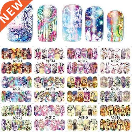 1 Big Sheet Water Transfer Dream Catcher Series Nail Art