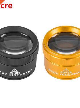 Magnifying Glass 30X 47mm Glasses Magnifier for Phone Loupe