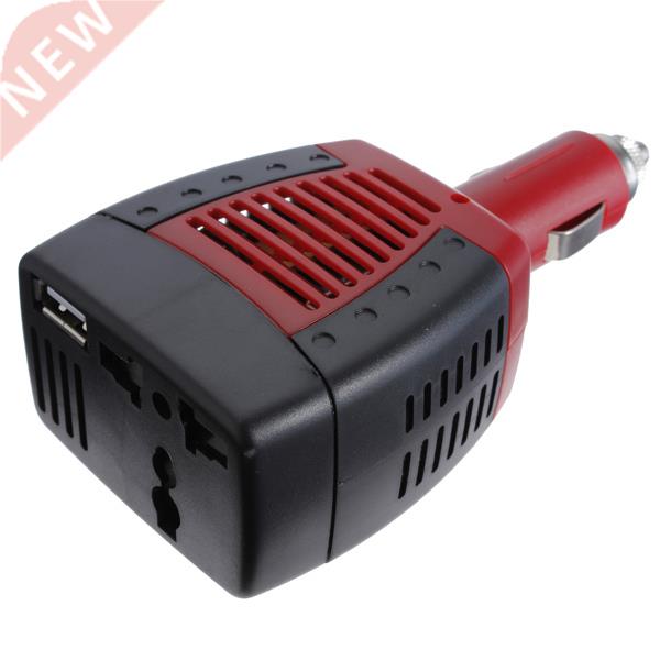 SUVPR DC AC 75W Car Power Inverter Adapter For Cellphone GPS