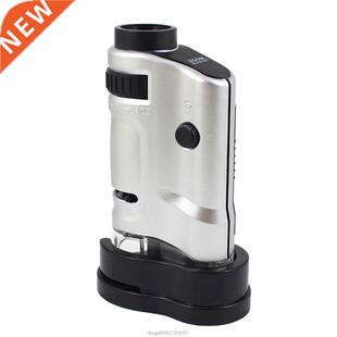 Zoom Monocular Gem Loupe Glass Pocket Microscope Mini Magnif
