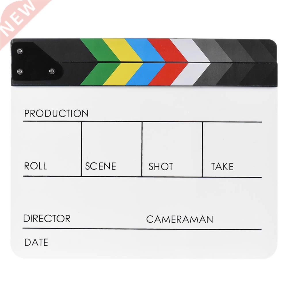 Durable Film Clapper Board Classic Delicate Acrylic