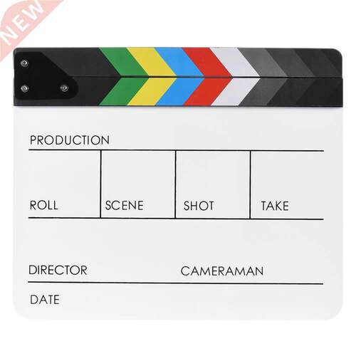 Durable Film Clapper Board Classic Delicate Acrylic