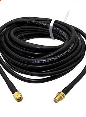 1pcs RG58 SMA Male Plug to SMA Female Bulkhead RF Coaxial Co