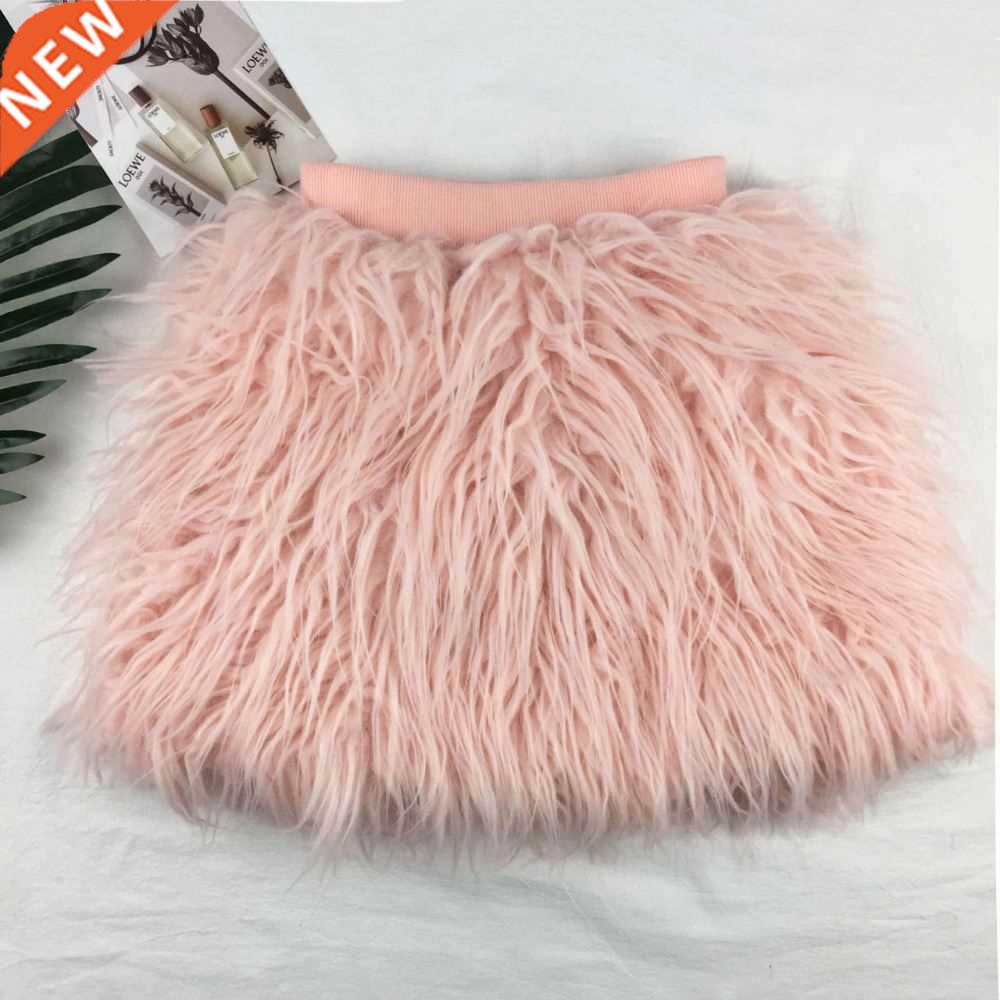 Baby Girls Pink Fluffy Skirts New Autumn Toddlers Kids Cloth