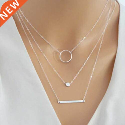 Hot Sale Fashion Statement Multilayer Necklace Multi-element