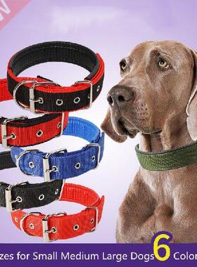 Dog Collar Adjustable Pet Collar Strong Outdoor Walking