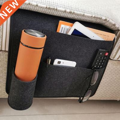 Felt Bed Sofa Pocket Bedside Storage Organizer Phone Hangin