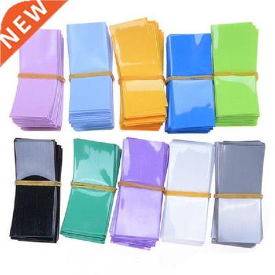 100pcs 18650 Battery Wrap PVC Heat Shrink Tubing Precut for
