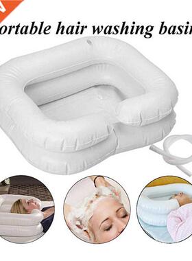 Portable Pvc Inflatable Wash Basin Bathtubs Hair Washing Ba
