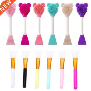Face Mask Brush Silicone Bear Gel Facial Mask  Brushes Or