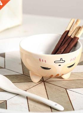 Ceramc Cup wth Ld Spoon Cute Large Capacty Coffee Mug Pe