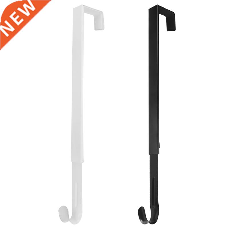 Metal Door Wreath Hook Telescopic Retractable Adjustable