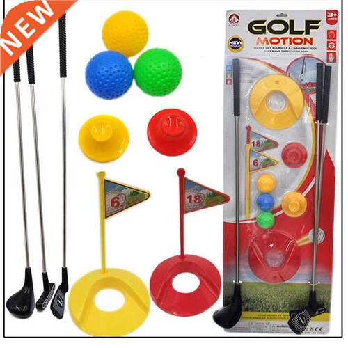 Outdoor Mini Funny Golf Toy Set Kids Learning Active Early E