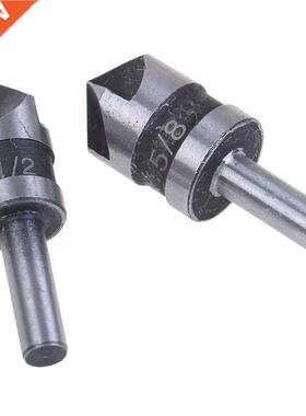 2pcs/Set Hot Countersink Drill Bit 82 Degree Point Angle Cha