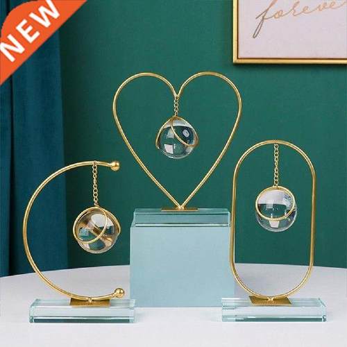 Crystal Ball Ornaments Wrought Iron Ornament Display Stand