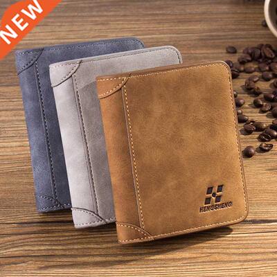 Men Wallet Leather ID Credit Card Holder Clutch Coin Purse L