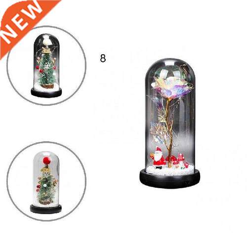 Flower Beauty and the Beast Led Eternal Rose in Glass