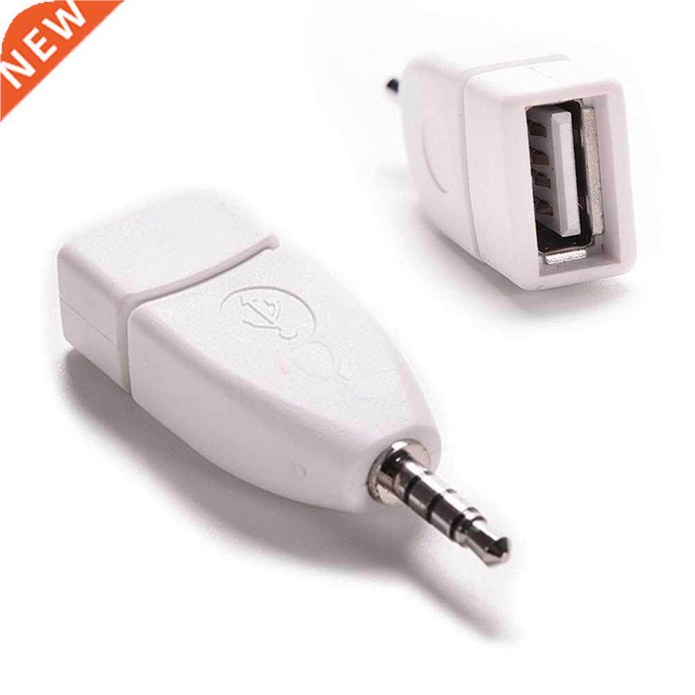 audio converter .5mm Male AUX Audio Plug to USB 2.0 Female