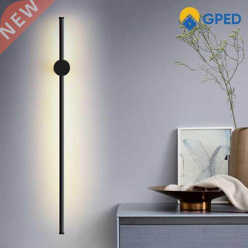LED Wall Lamp 350°Rotation Modern Long Wall Light For Ho