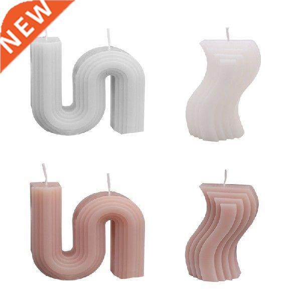 geometric shape soy wax scented candle wedding fragrance