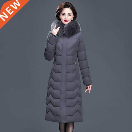 X-long Wrm Women Cots Slim Office Ldies Solid Women's Win